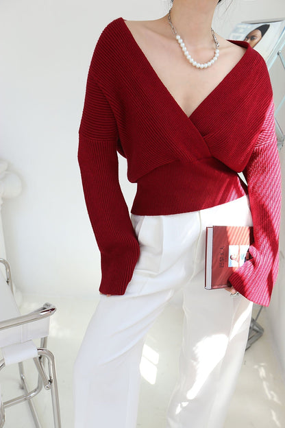 Belezza Effortless Wrap Sweater