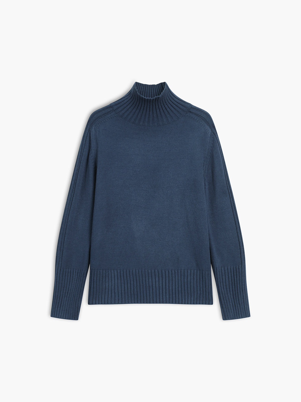 Belezza High Neck Knit Sweater