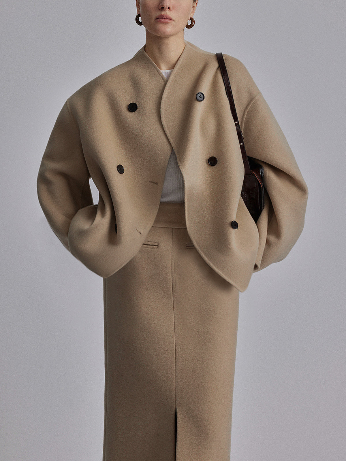 Women's Double Breasted Peacoat | Classic Style with a Modern Edge