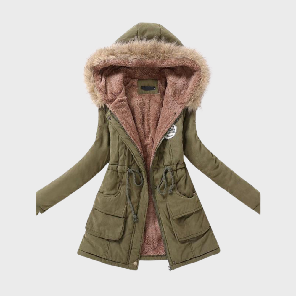 F.S. | Waterproof women's winterjacket with fur