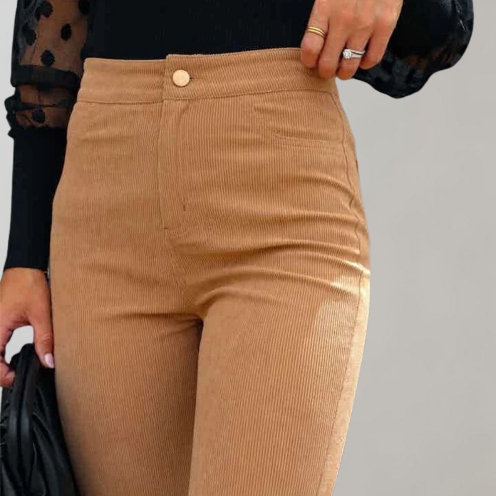 Belezza - Corduroy Flared Pants