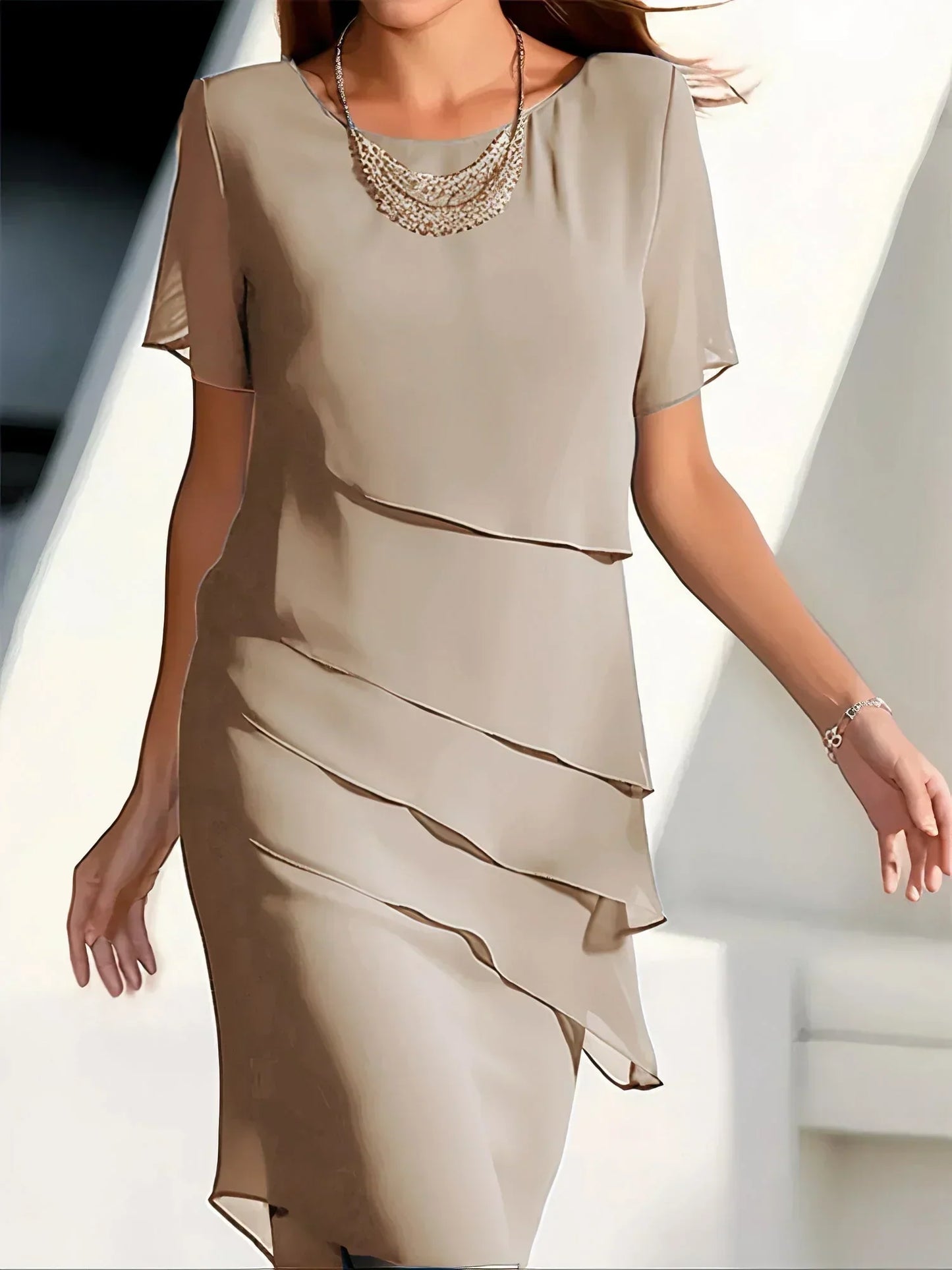 Belezza | Elegant Layered Dress