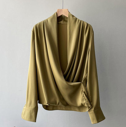 Belezza - Elegant Satin Blouse