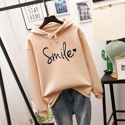 Belezza Hoodie | Comfortable "Smile" Graphic Hoodie