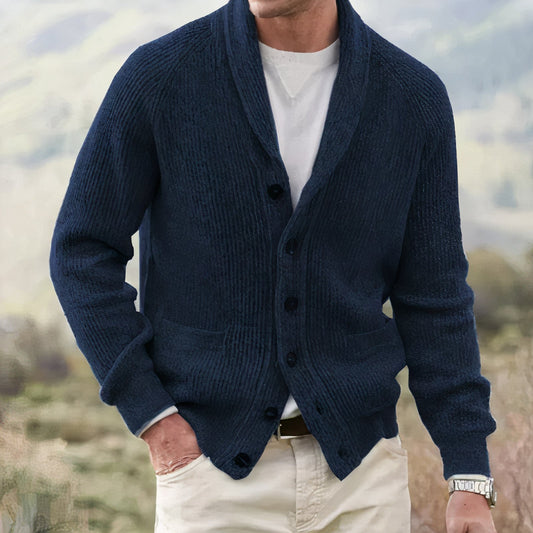 Belezza Cardigan | Casual Knit Button-Up Sweater for Men