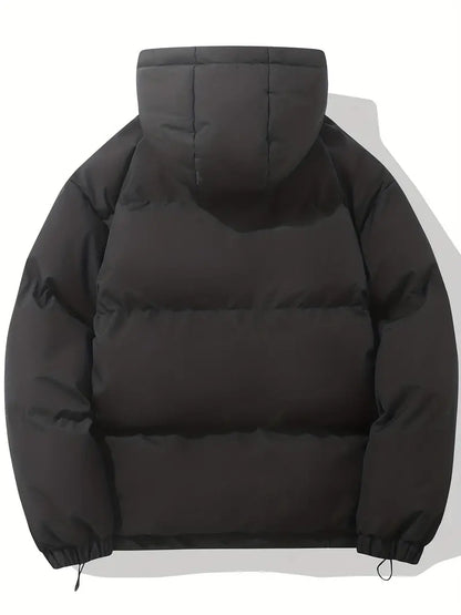 Men's Hooded Puffer Jacket | Insulated Winter Essential