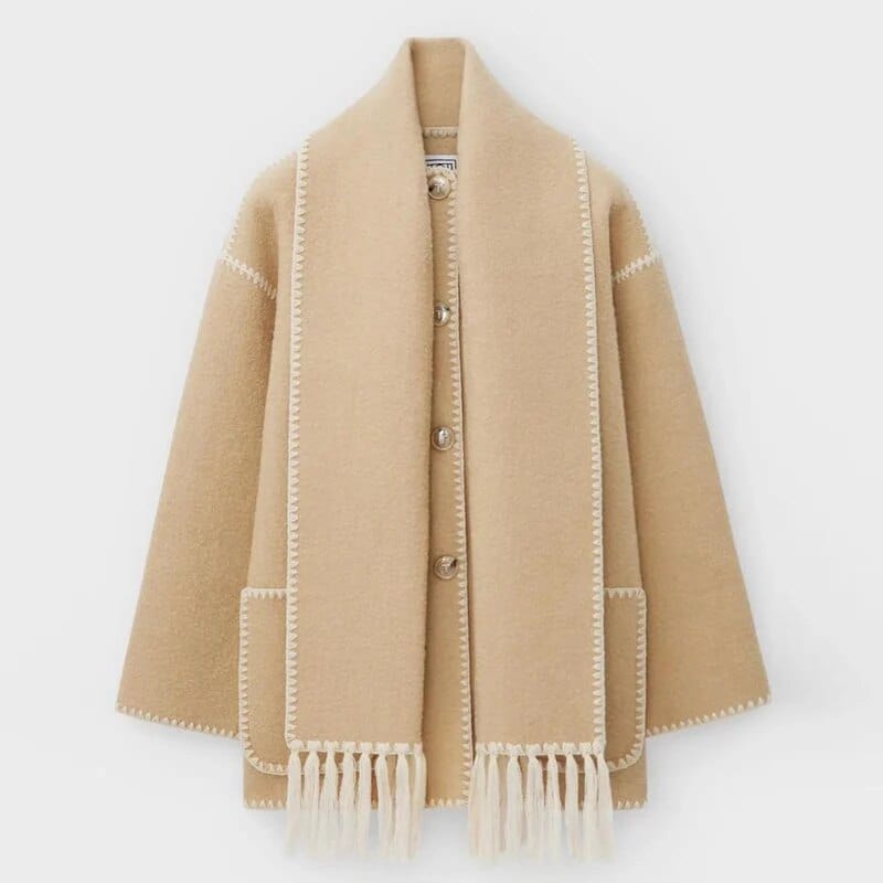 Belezza - Casual Scarf Coat for Women | Timeless Style