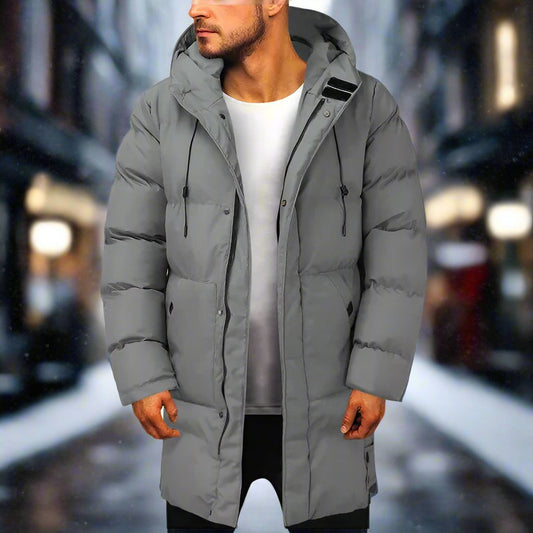 Belezza | Long Winter Coat for Men