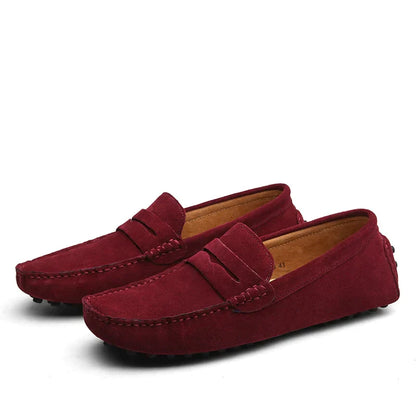 Belezza - Italian Style Suede Loafers