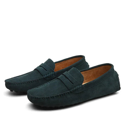 Belezza - Italian Style Suede Loafers