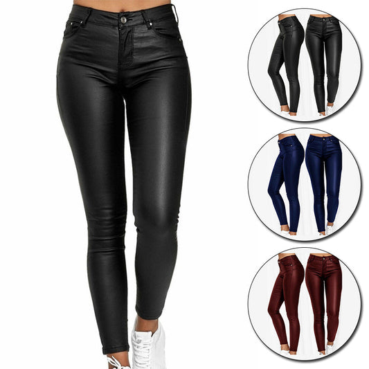 Belezza | Stretchable Leather Pants