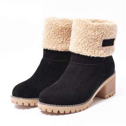 Belezza winter boots made from winter fur