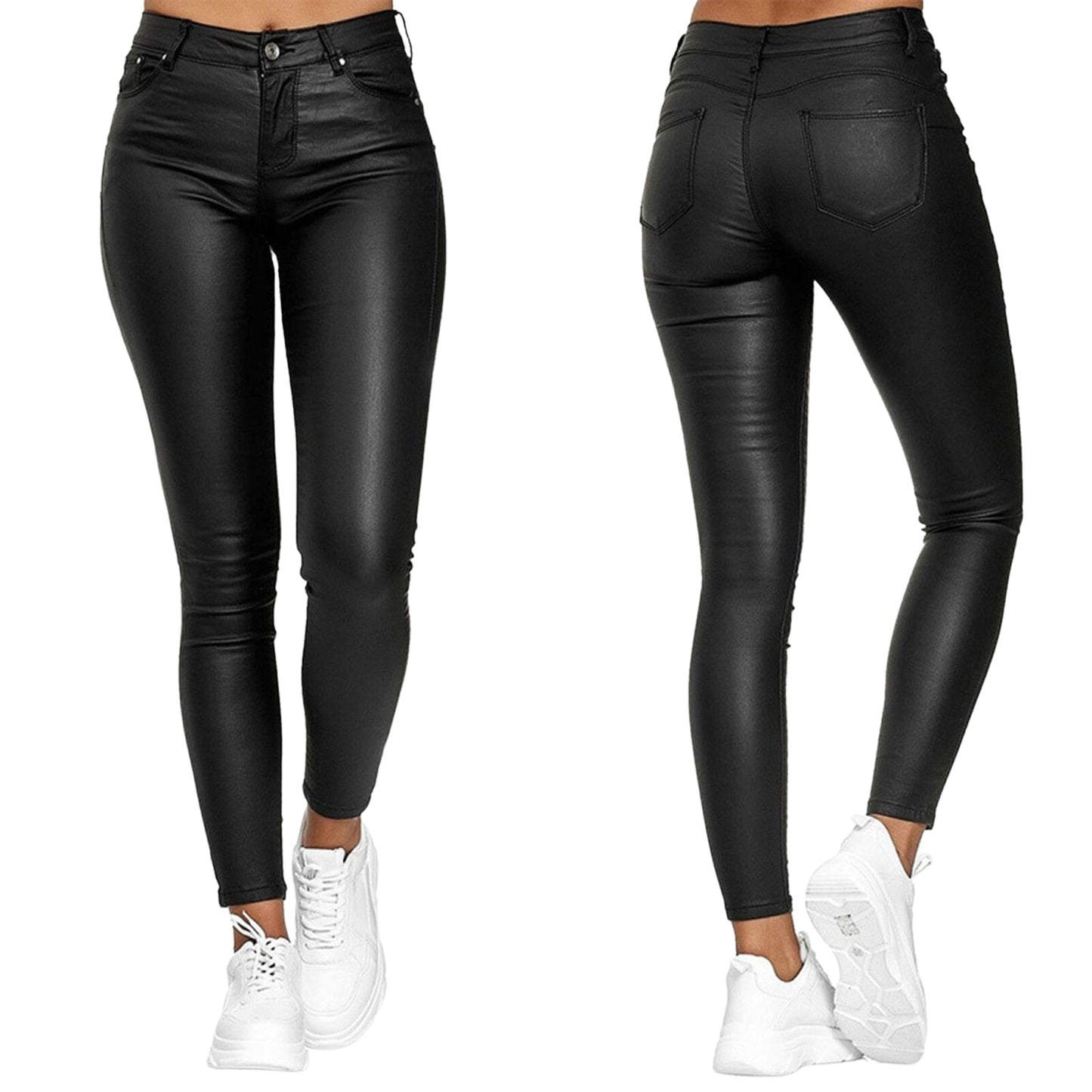 Belezza | Stretchable Leather Pants