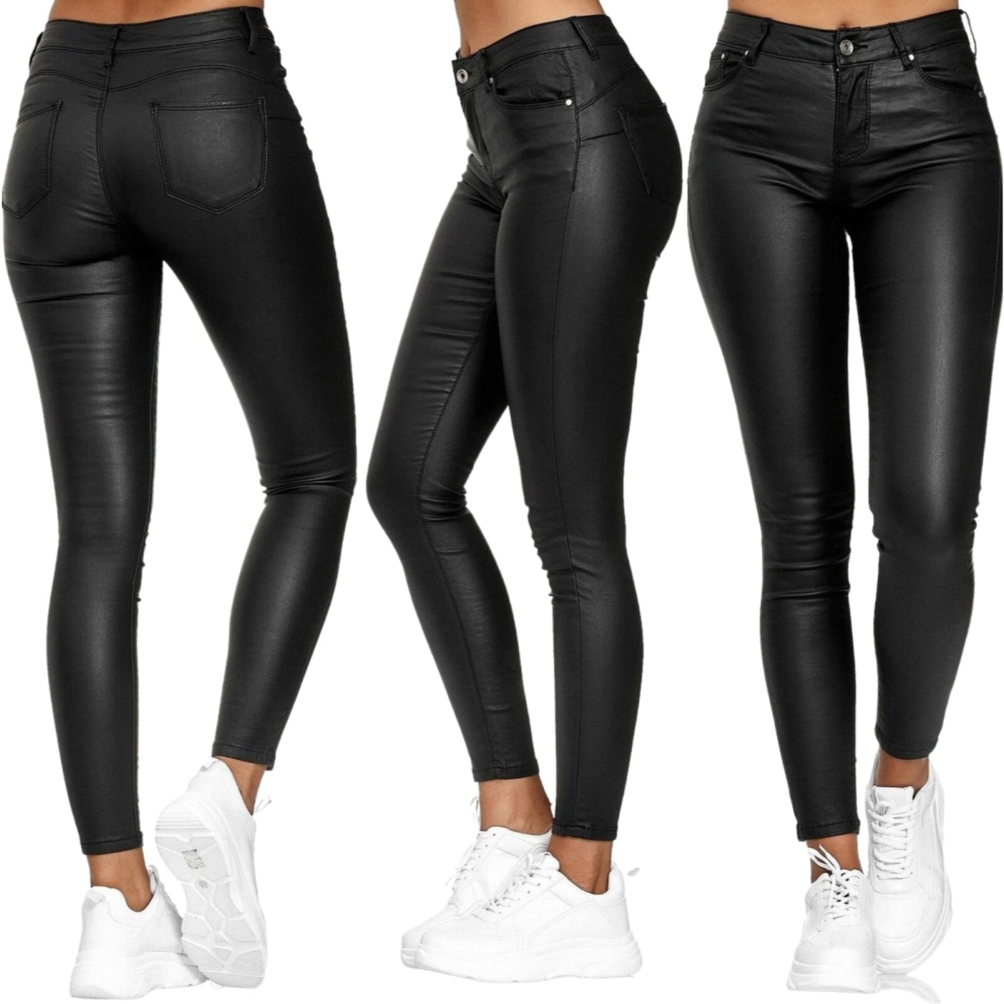 Belezza | Stretchable Leather Pants