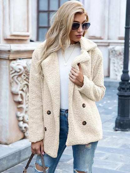 Belezza warm plush coat