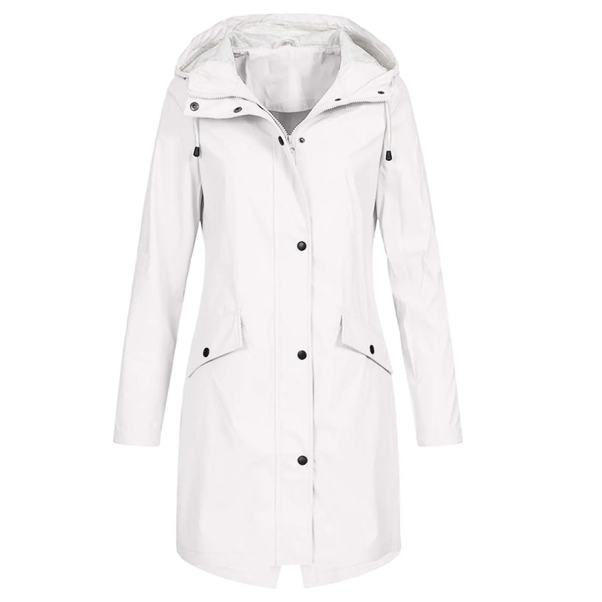 Zariyah hooded raincoat