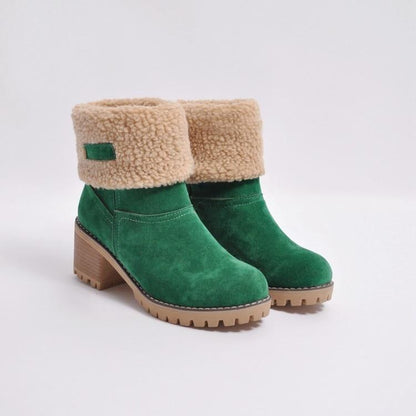 Belezza winter boots made from winter fur