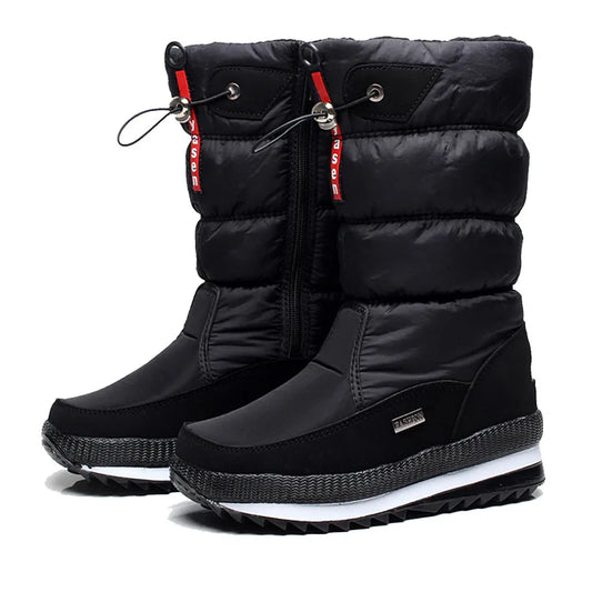 Belezza Thermal Snow Boots - Waterproof Winter Boots with Faux Fur Lining and Anti-Slip Sole