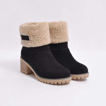 Belezza winter boots made from winter fur