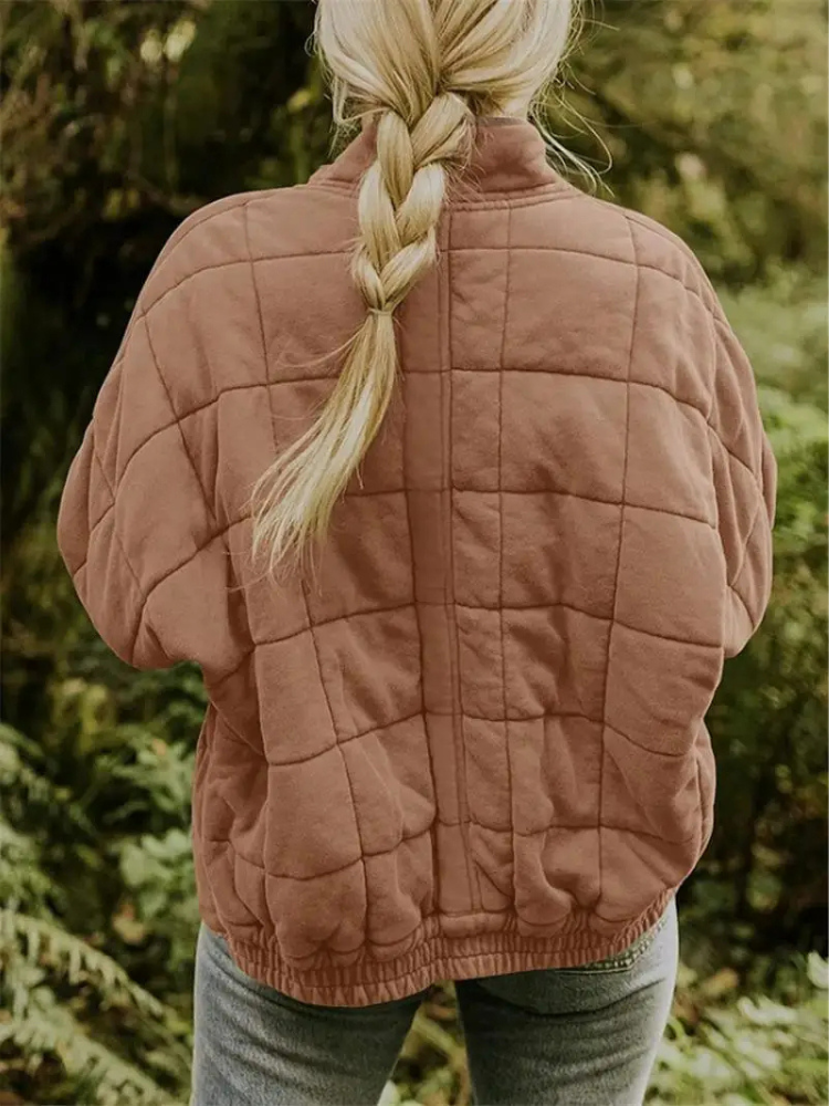 Women’s Quilted Oversized Jacket | Cozy & Casual Outerwear