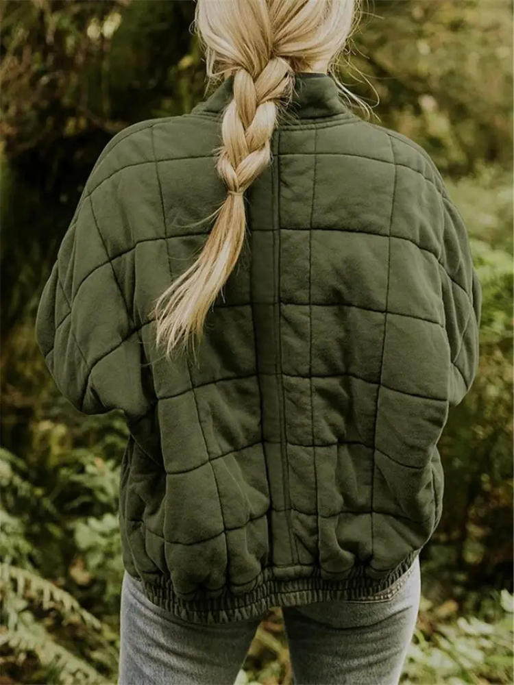 Women’s Quilted Oversized Jacket | Cozy & Casual Outerwear