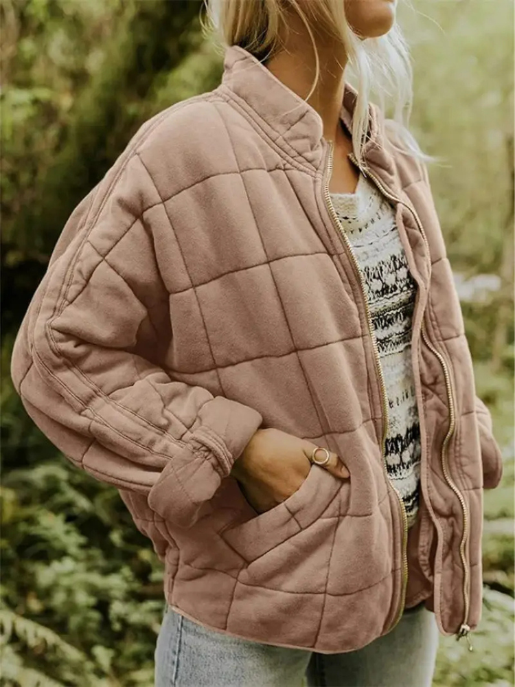 Women’s Quilted Oversized Jacket | Cozy & Casual Outerwear