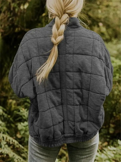 Women’s Quilted Oversized Jacket | Cozy & Casual Outerwear