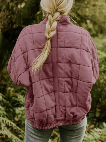 Women’s Quilted Oversized Jacket | Cozy & Casual Outerwear