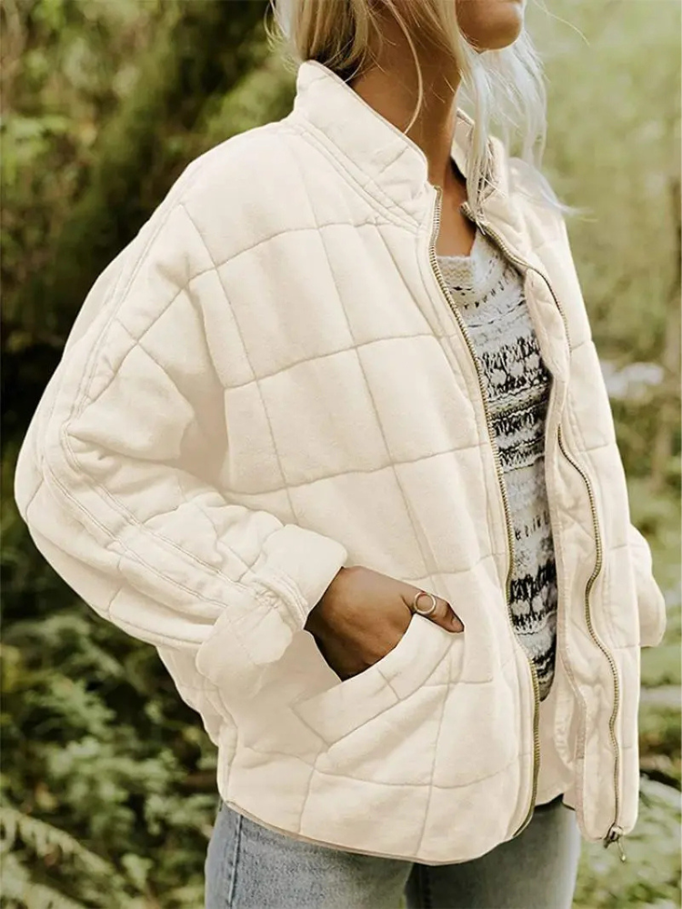 Women’s Quilted Oversized Jacket | Cozy & Casual Outerwear