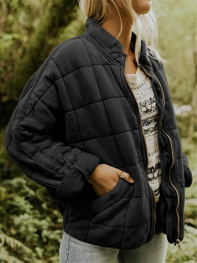 Women’s Quilted Oversized Jacket | Cozy & Casual Outerwear