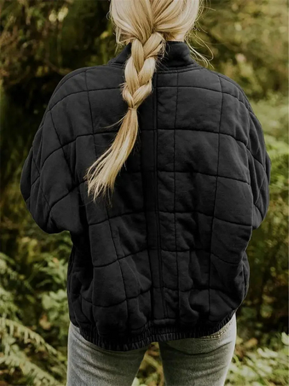 Women’s Quilted Oversized Jacket | Cozy & Casual Outerwear