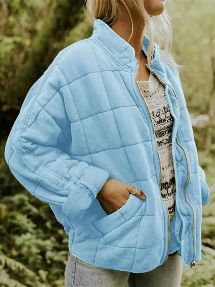 Women’s Quilted Oversized Jacket | Cozy & Casual Outerwear