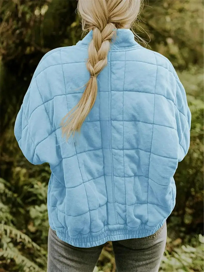 Women’s Quilted Oversized Jacket | Cozy & Casual Outerwear