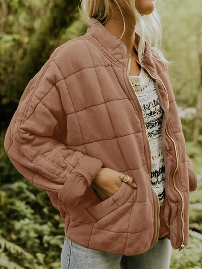 Women’s Quilted Oversized Jacket | Cozy & Casual Outerwear