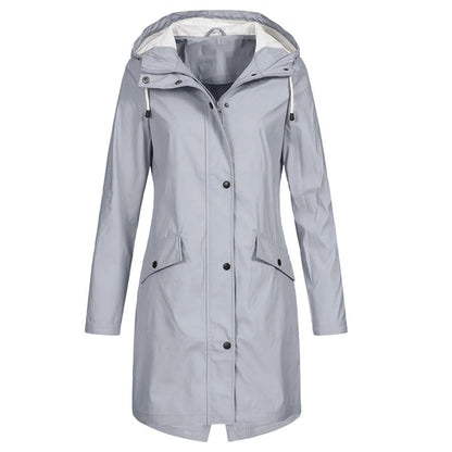 Zariyah hooded raincoat