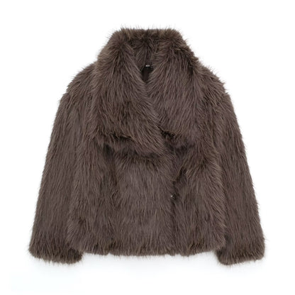 Sophie™ - Synthetic Fur Coat