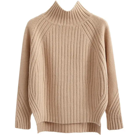 Belezza Sweater | Premium Ribbed Turtleneck Sweater