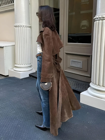 Belezza | Long Coat With Belt