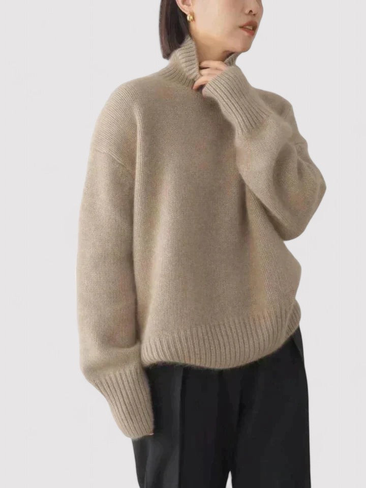 Belezza | Cashmere Turtleneck Women's Sweater