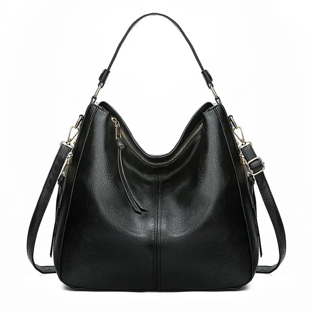 Belezza - Stylish Large Leather Tote Bag for Women