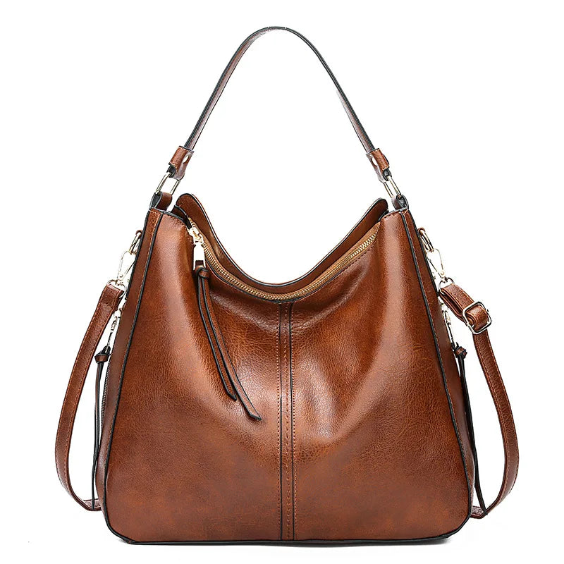 Belezza - Stylish Large Leather Tote Bag for Women