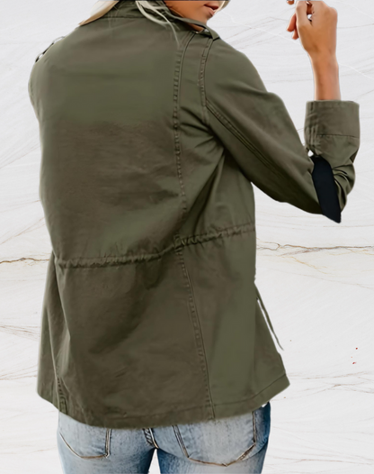 Women's Utility Cargo Jacket | Effortless Style & Practical Comfort