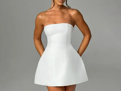 Belezza STRAPLESS MINI DRESS