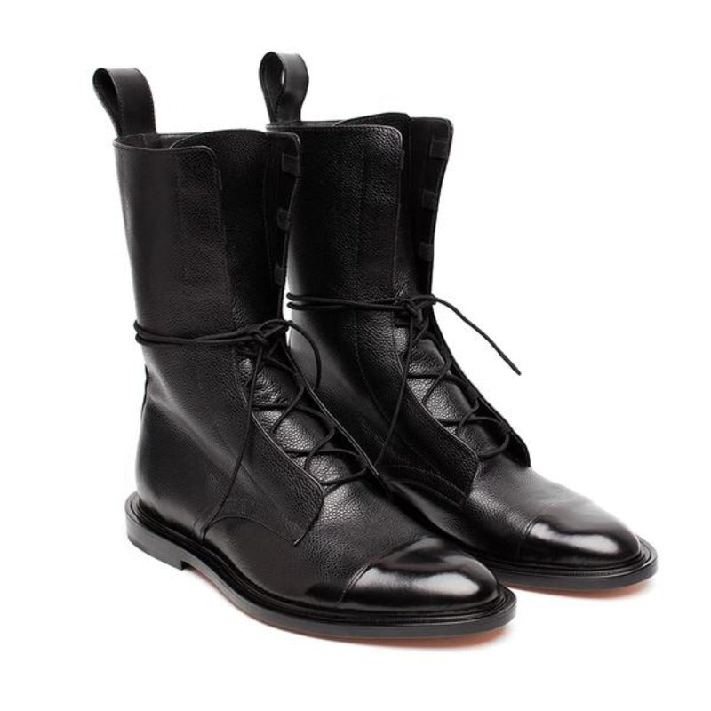 Belezza - Elegant Lace-up Boots