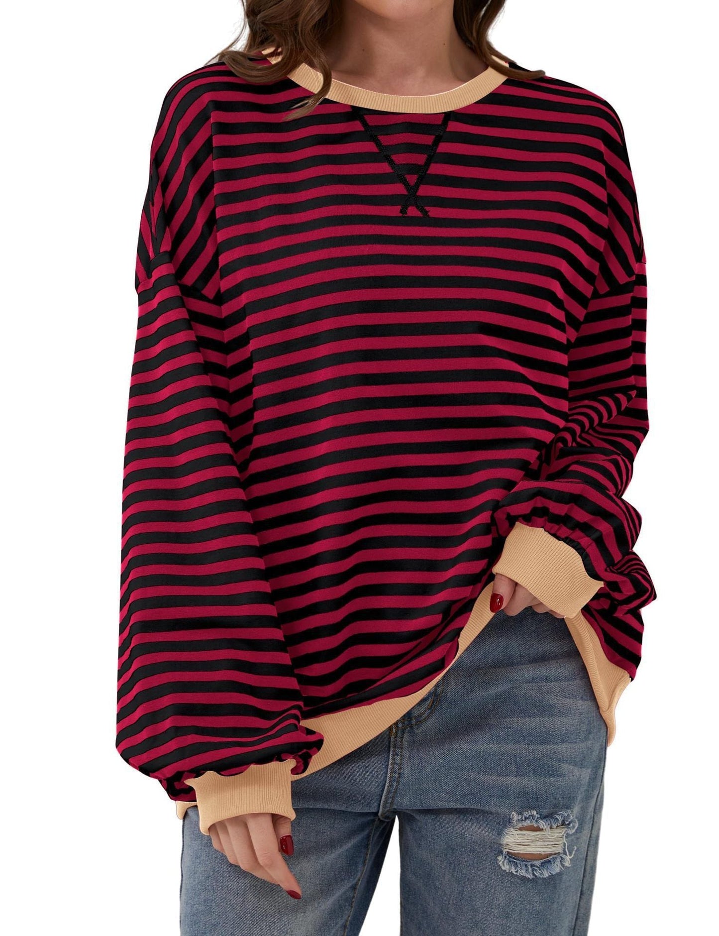 Natalie™ | Striped Casual Sweater