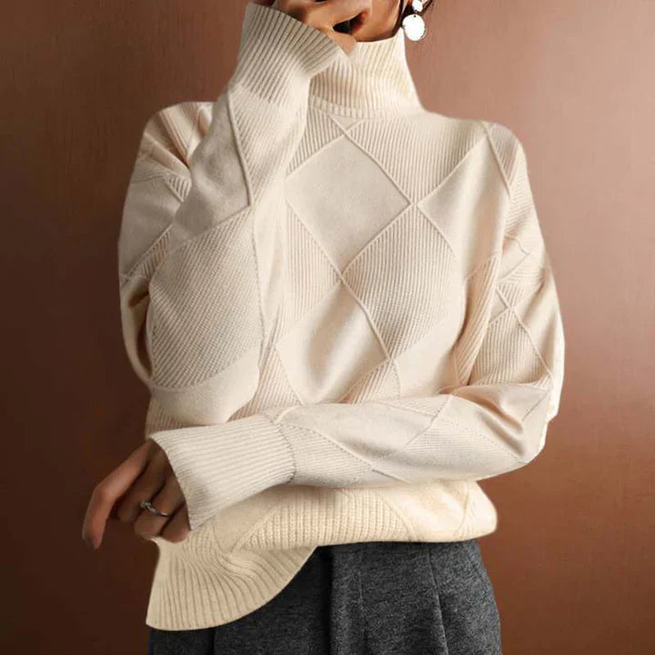 Belezza plain knitted sweater