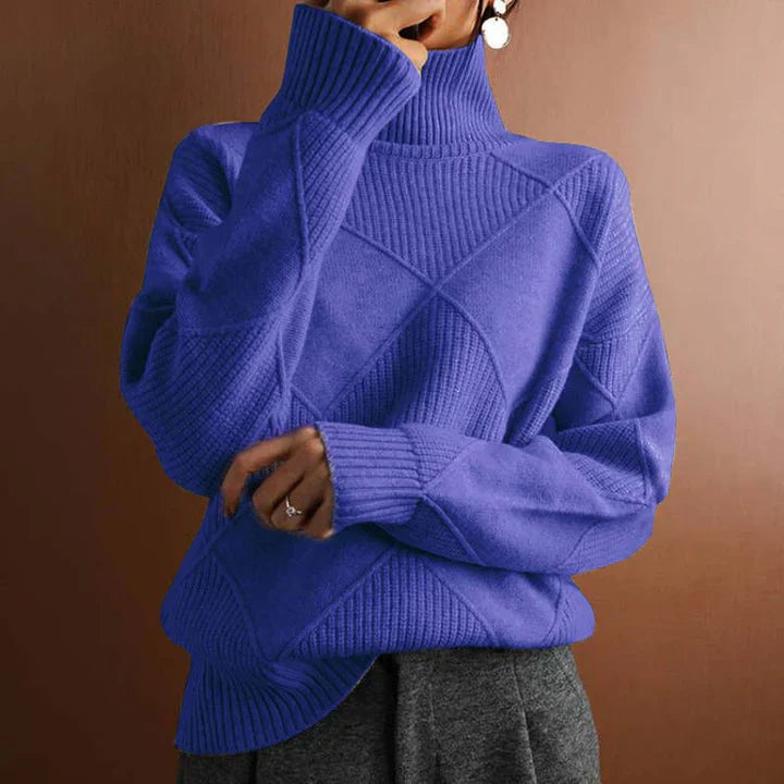 Belezza plain knitted sweater