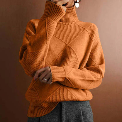 Belezza plain knitted sweater