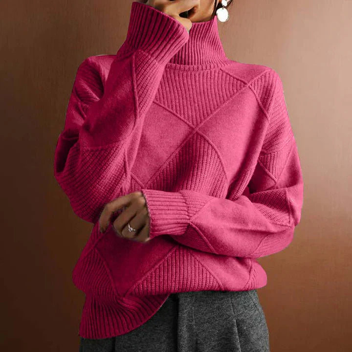 Belezza plain knitted sweater