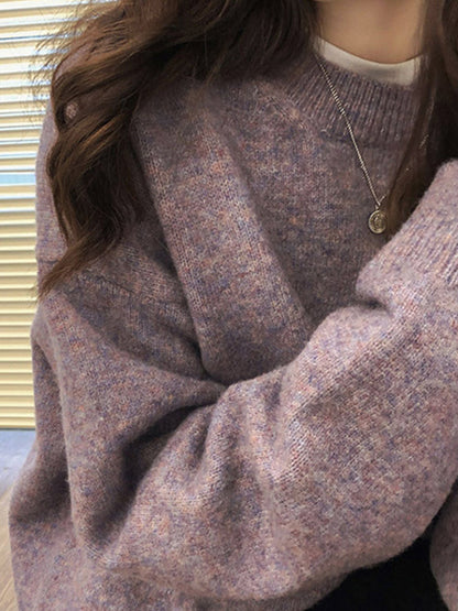 Oversized Pullover Soft Cashmere Sweater